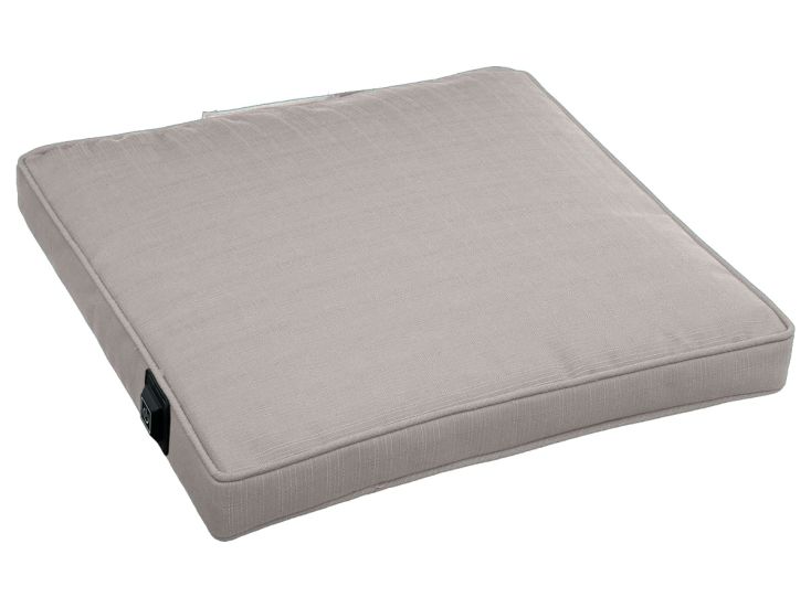 Warmpi verwarmd outdoor zitkussen - Taupe