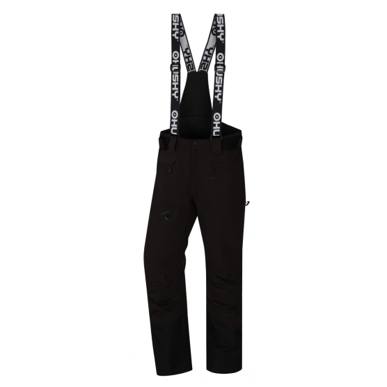 Husky Gilep M zwarte heren skibroek