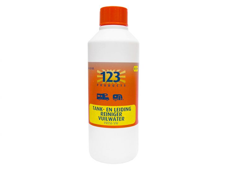 123 Products vuilwatertank- en leidingreiniger