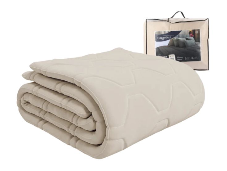 HappyBed Taupe dekbed - 240 x 220 cm