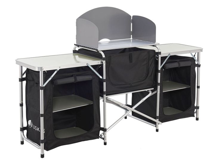 Juskys Garda Black campingkeuken