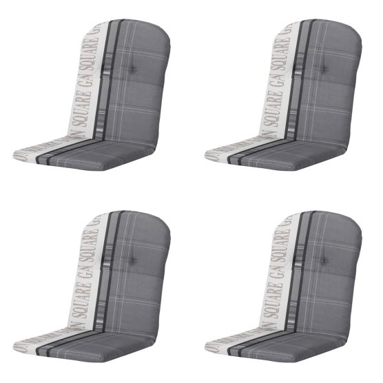Madison Madison garden  Kuipstoelkussen - Set van 4