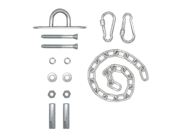 AMANKA Set van 2 230 kg plafondhaak met 50 cm ophangketting