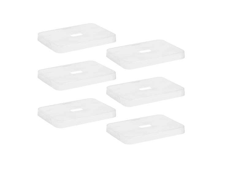 Sunware Sigma home transparante deksel - set van 6