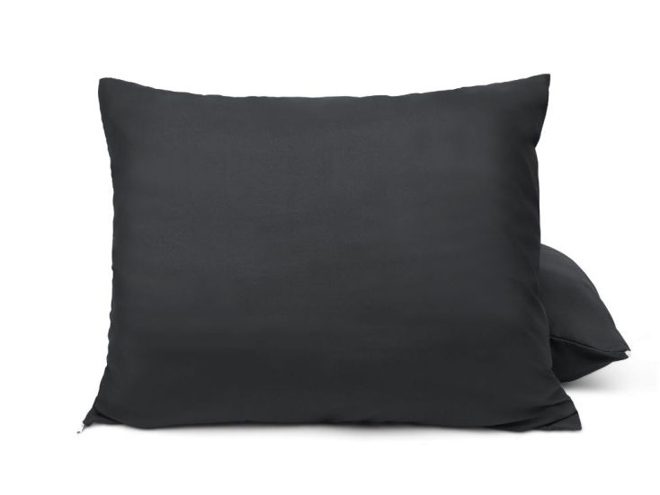 HappyBed Black set van 2 kussenslopen - 60x70 cm