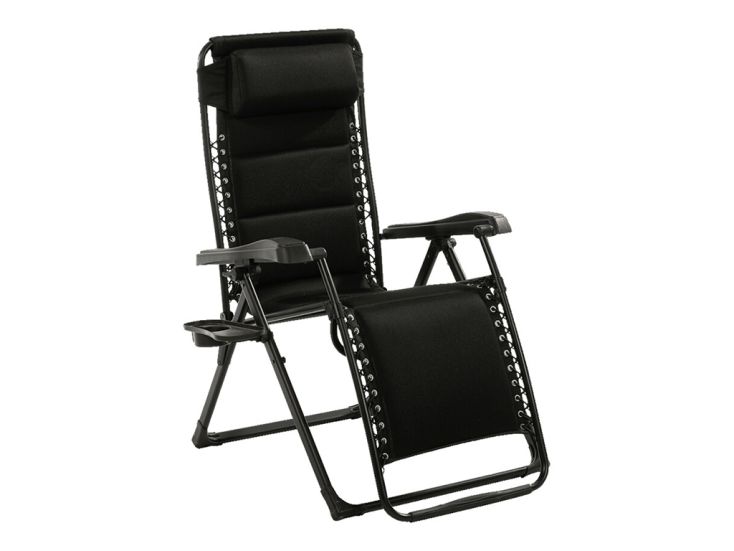Travellife Barletta relaxstoel - black