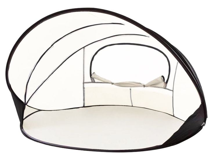 Deryan Luxe XXL Pop Up strandtent - Cream