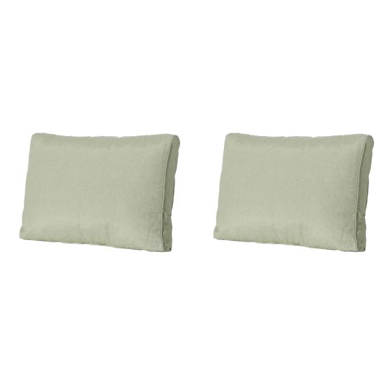 Madison Panama sage Rugkussen - Set van 2