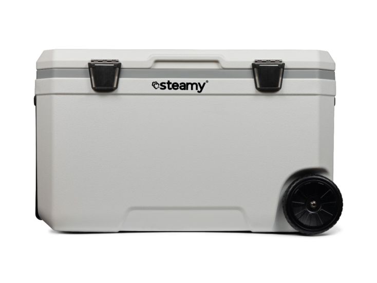 Steamy Marine 70 Roller koelbox op wielen - White