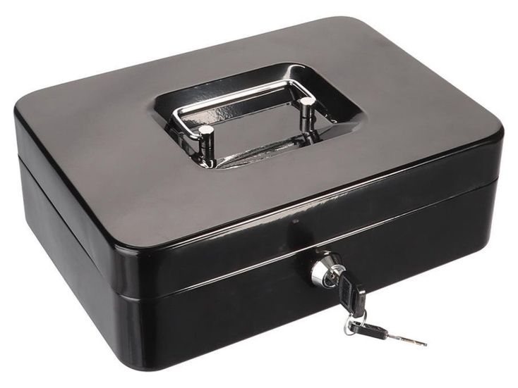Perel BG70051 geldkistje met 2 sleutels