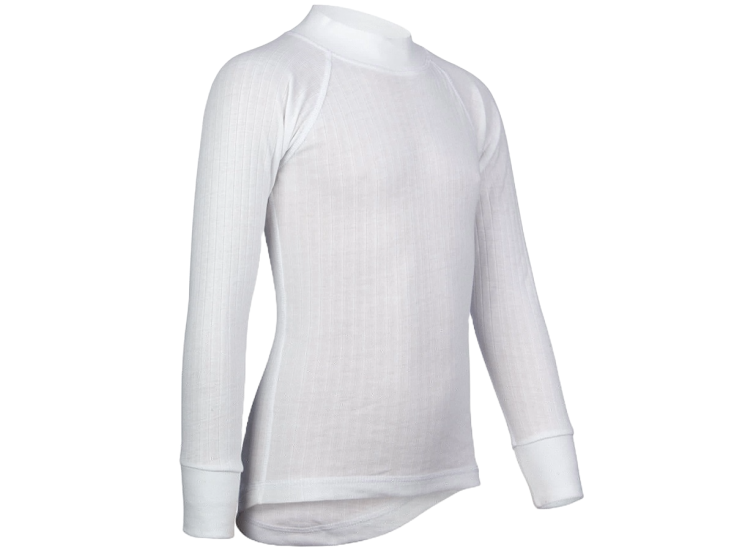 Avento Thermoshirt Lange Mouw Junior - Wit