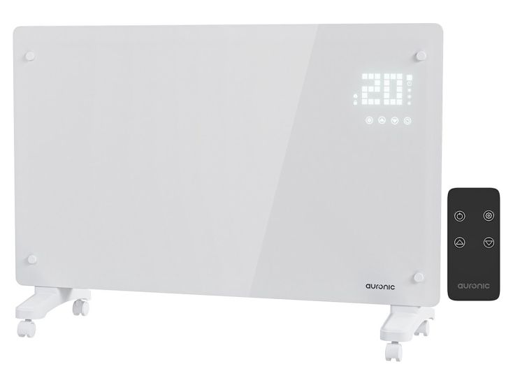 Auronic 2000 watt glazen paneelverwarming - White
