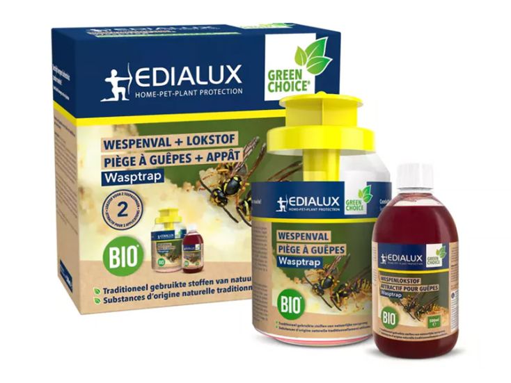Edialux Gebruiksklare wespvangzak met 250ml lokvloeistof