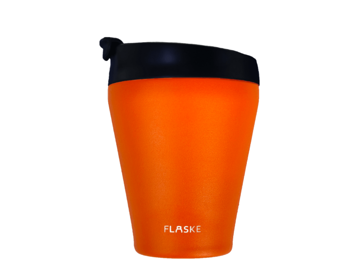 FLASKE 200 ml RVS Koffiebeker to Go - Sunrise