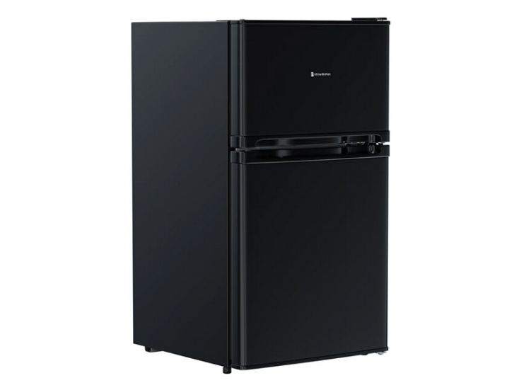 KitchenBrothers 61 liter koelkast met vriesvak - Black