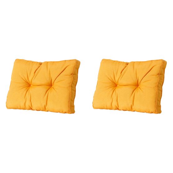 Madison Panama golden glow Rugkussen - Set van 2