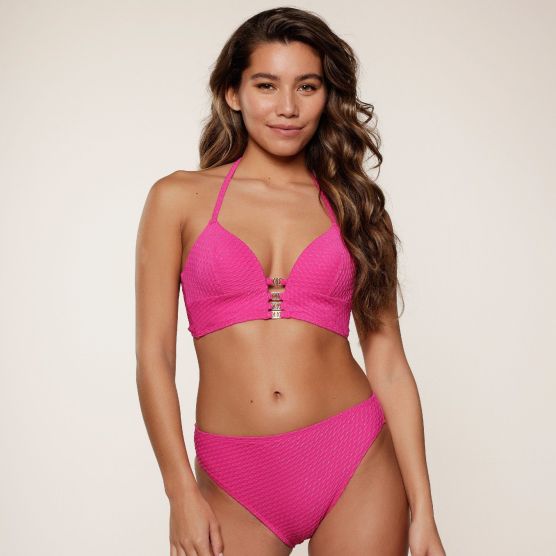 LingaDore 7718 Fuchsia Triangel voorgevormd bikini set