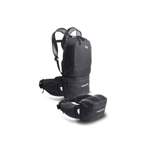Advenate Infinity rugzak en heuptas - Black