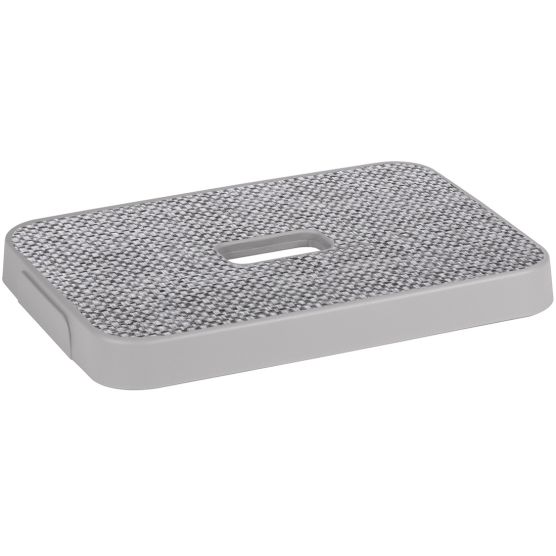 Sunware Sigma home 5 liter opbergbox stoffen deksel - Grey