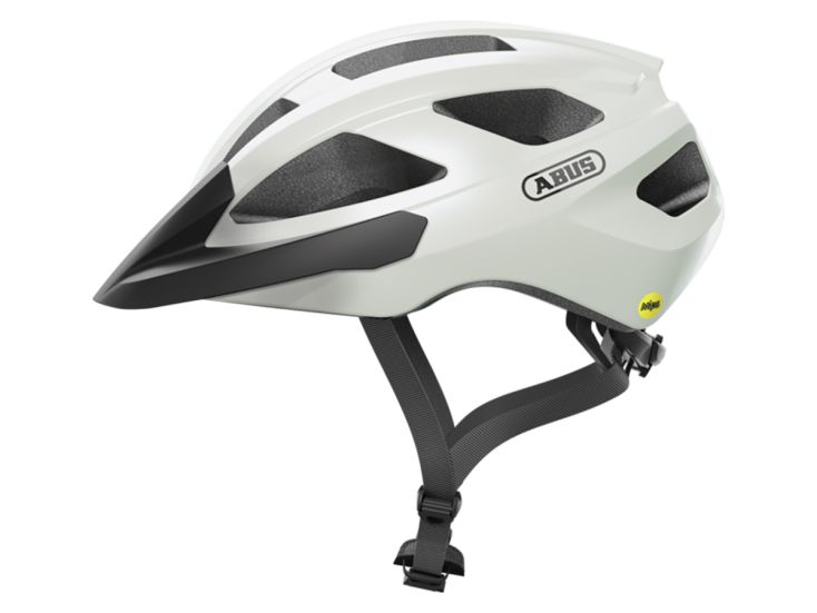 Abus Macator Mips fietshelm - Pearl White