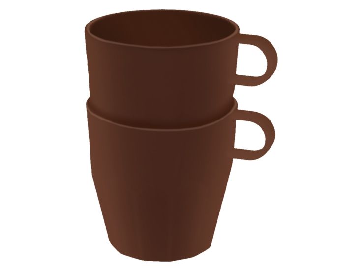 Travellife Nova Cacao beker - set van 2