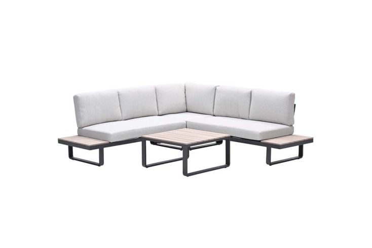 Garden Impressions Masone 4-delige loungeset -  carbon black
