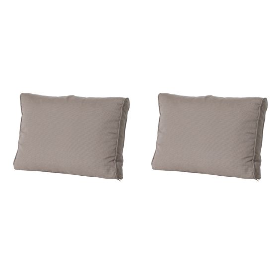 Madison Rib liver Rugkussen - Set van 2
