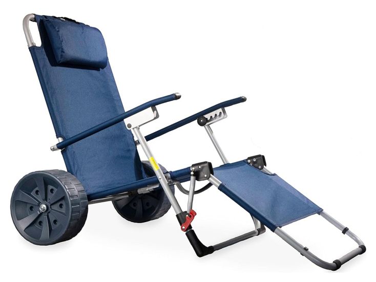 Camp Air 2 in 1 strandstoel - handkar