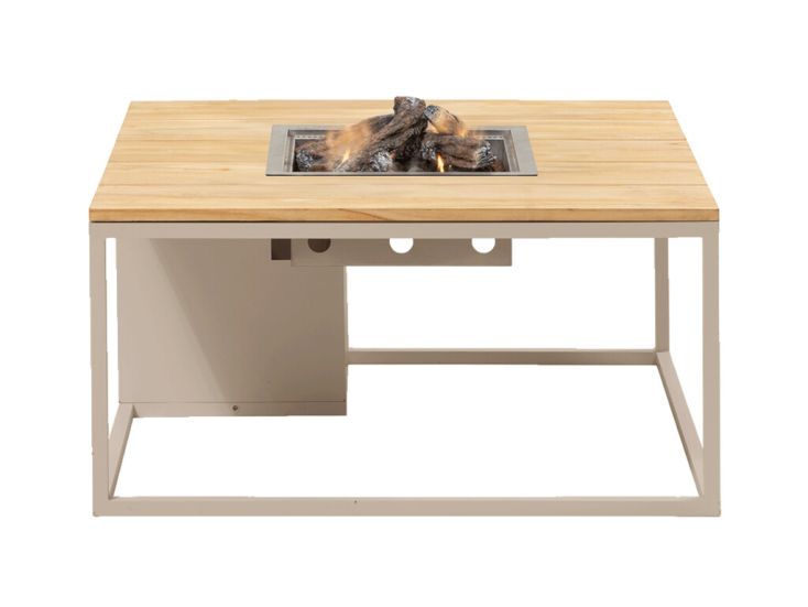 Cosi Fires Cosiloft 100 vuurtafel - Beige/Teak