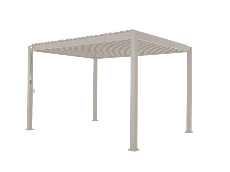 Mirador Deluxe 300 x 400 cm overkapping - grijs
