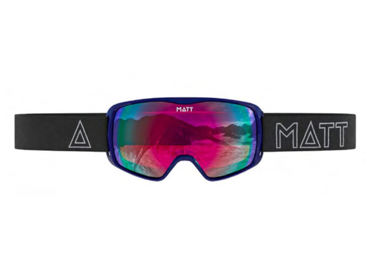 MATT Kompakt Mask skibril - Turquoise