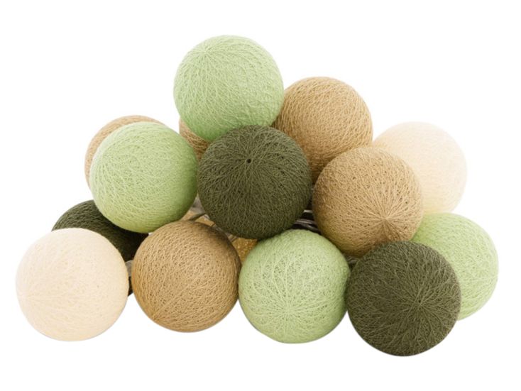 Cotton Ball Lights Outdoor starter kit lichtslinger - Rana