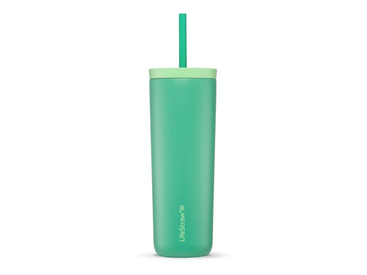 LifeStraw Go Tumbler 500 ml RVS waterfilterfles - Green