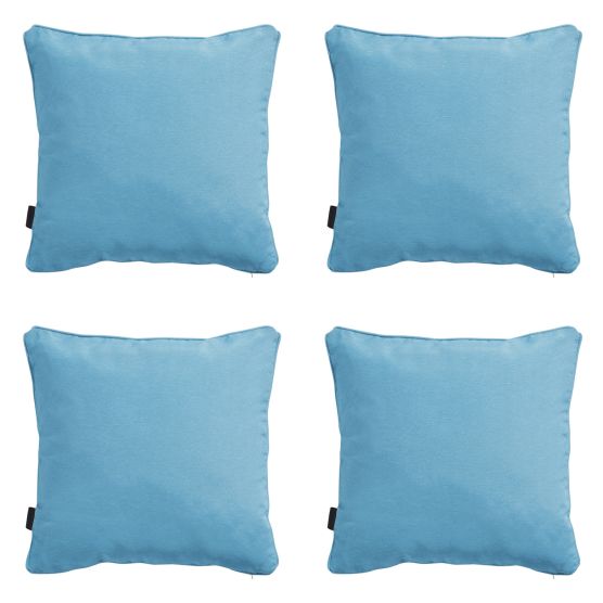 Madison Panama aqua Sierkussen - Set van 4