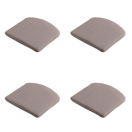 Madison Panama jute Zitkussen - Set van 4