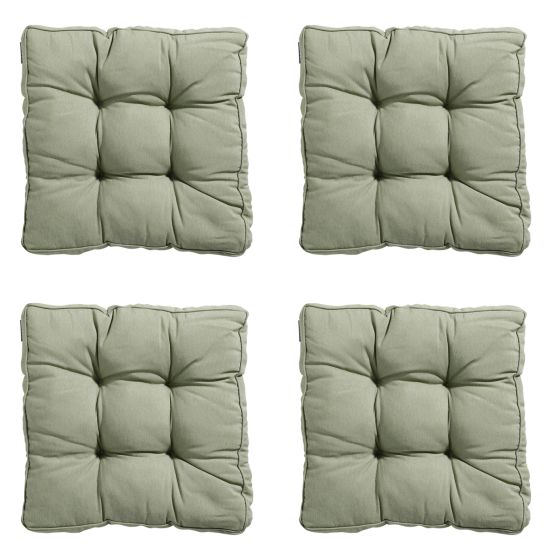 Madison Panama sage Zitkussen - Set van 4