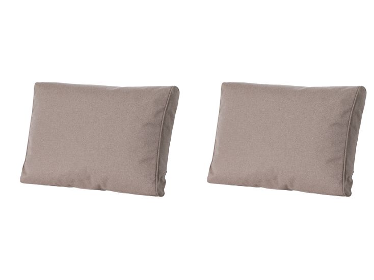 Madison Manchester taupe Rugkussen - Set van 2