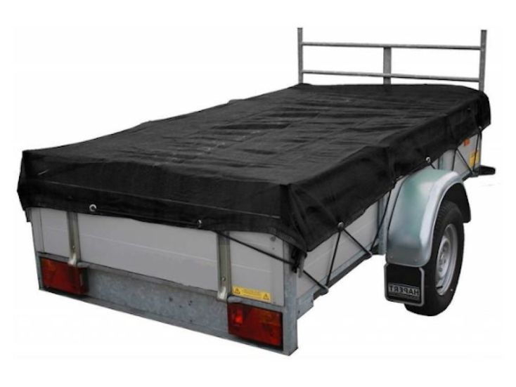 Aanhangernet 2.50 X 2.00 M Fijnmazig Zwart