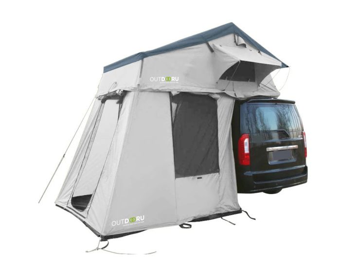 OutdoorU Family Plus Flex 25 daktent - Stone Grey