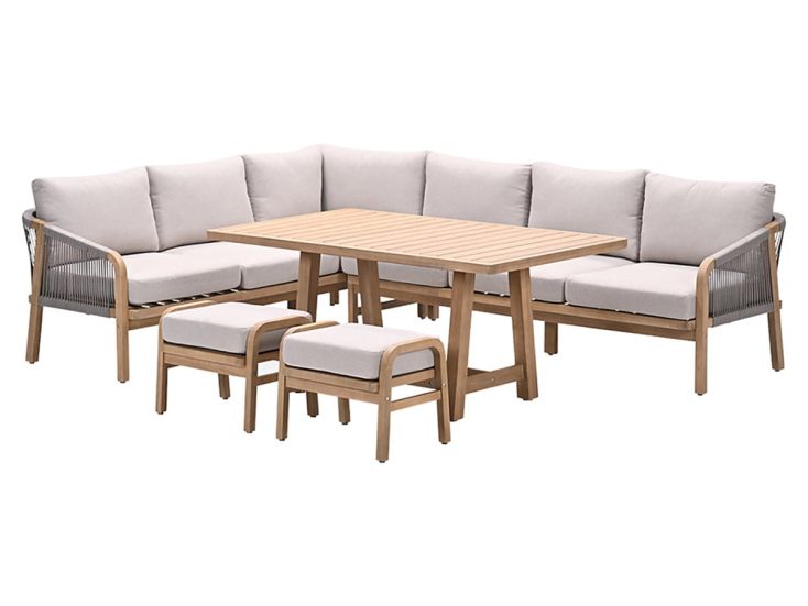 Garden Impressions Santos links lounge-dining set - acaciahout