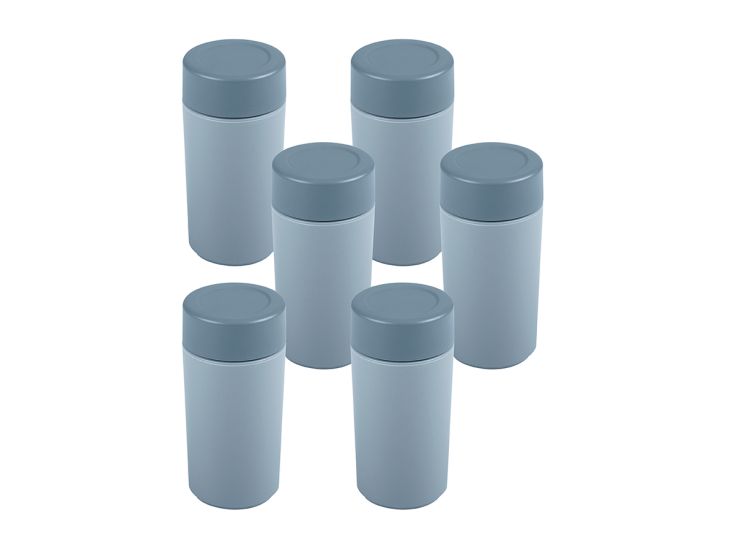 Sunware sigma home Food set van 6 drinkbeker - blauw