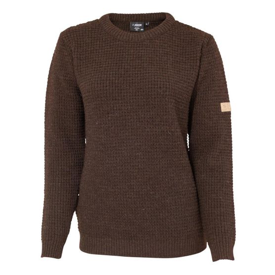 Ivanhoe NLS Petal Coffee Bean wollen dames trui