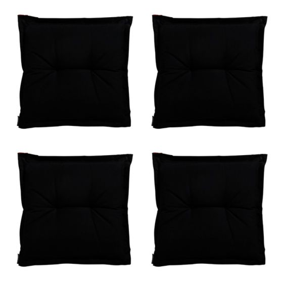 Madison Panama black Zitkussen - Set van 4