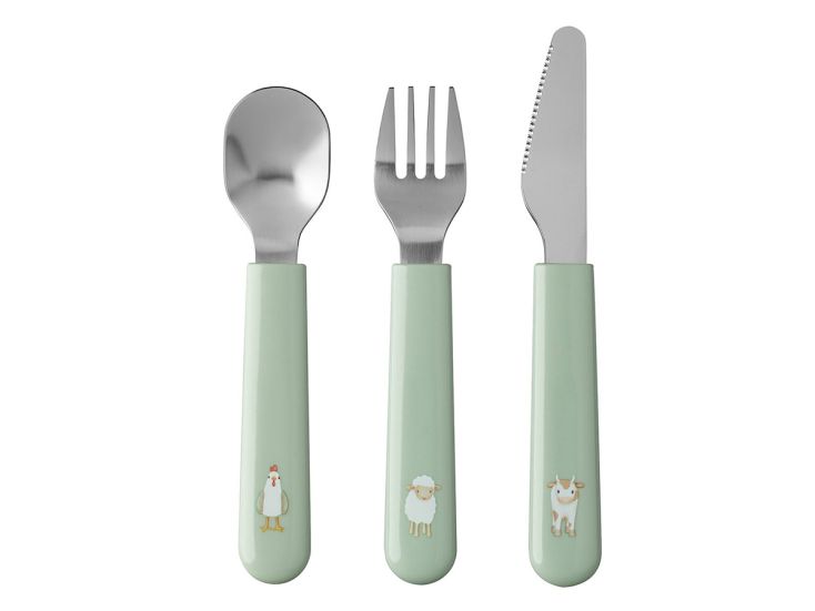 Mepal Mio 3-delig kinderbestekset - Little Farm