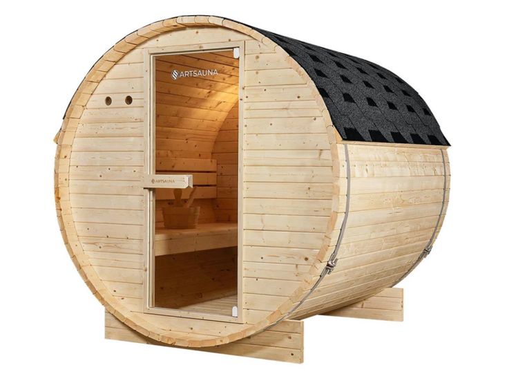 Artsauna Spitzbergen buitensauna - 6000 watt