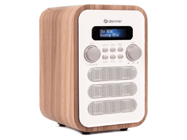 Denver DAB48W DAB+/ FM radio - White