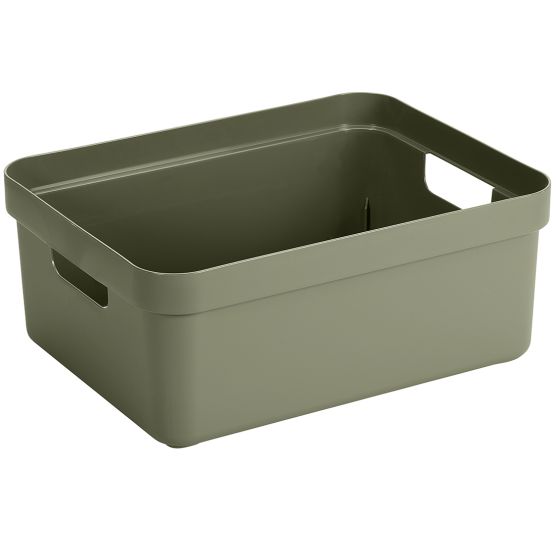 Sunware Sigma home 24 liter opbergbox - Darkgreen
