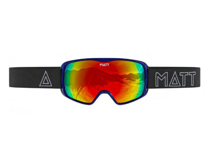 MATT Kompakt Mask skibril - Navy