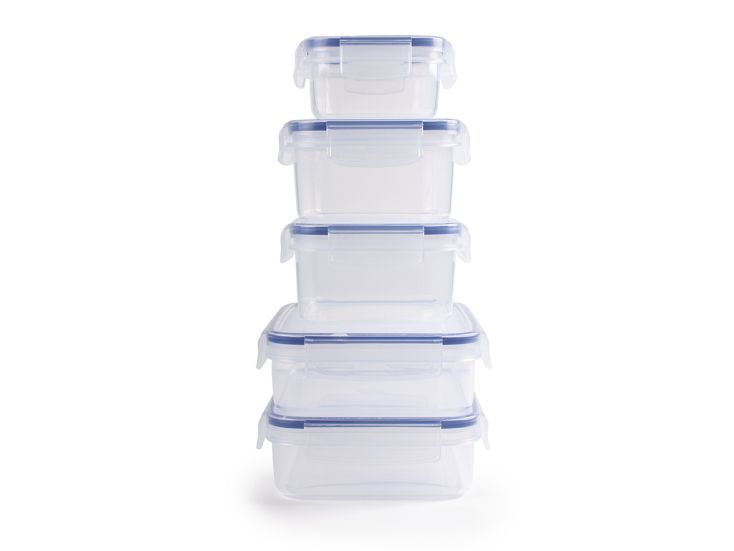 Sunware Meal Prep bakjes - set van 5