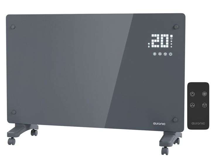 Auronic 2000 watt glazen paneelverwarming - Grey
